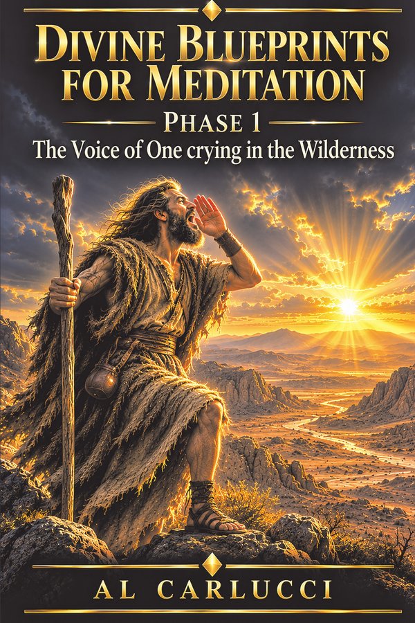Divine Blueprints for Meditation, Phase 1: The Voice of One Crying in the Wilderness, book cover